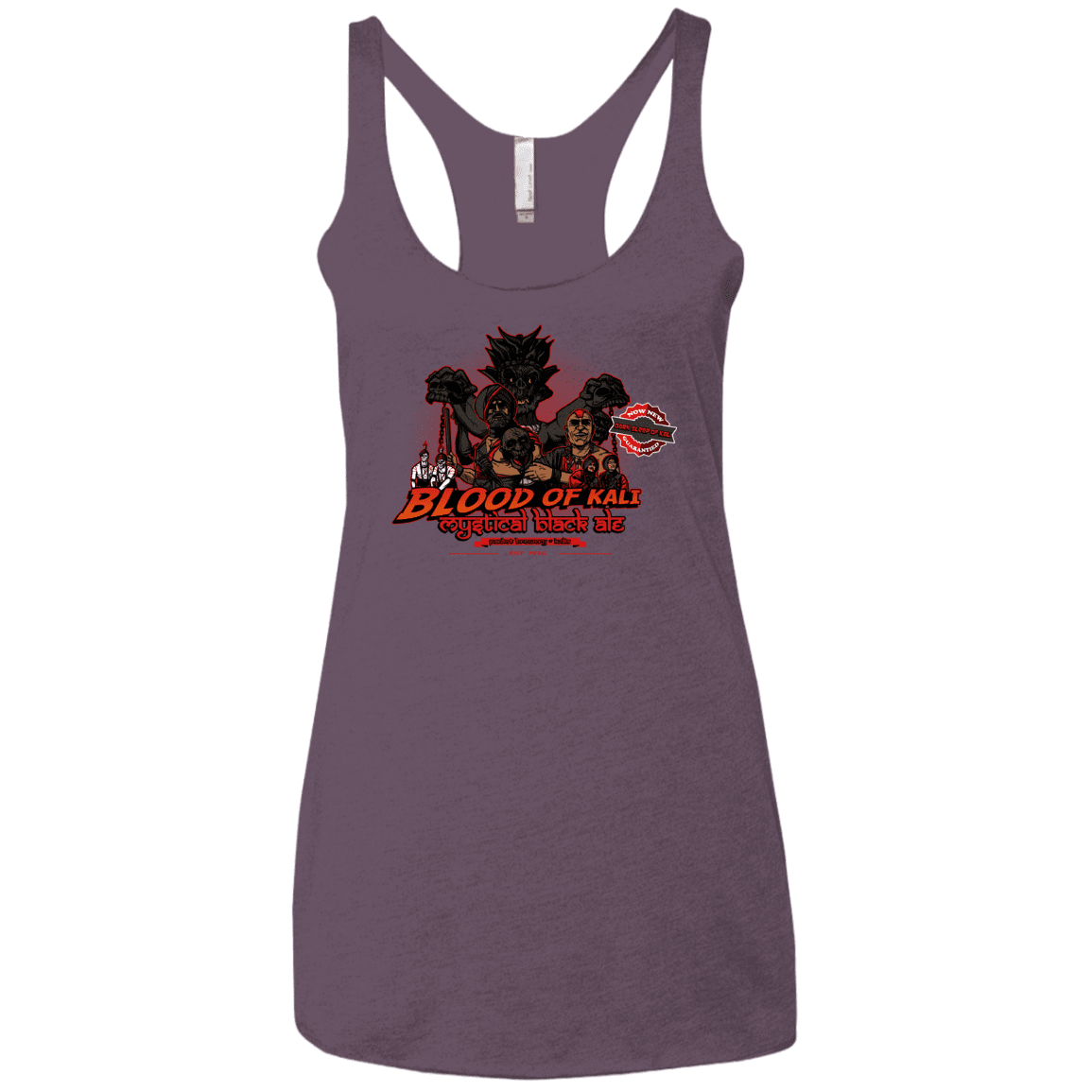 T-Shirts Vintage Purple / X-Small Blood Of Kali Women's Triblend Racerback Tank