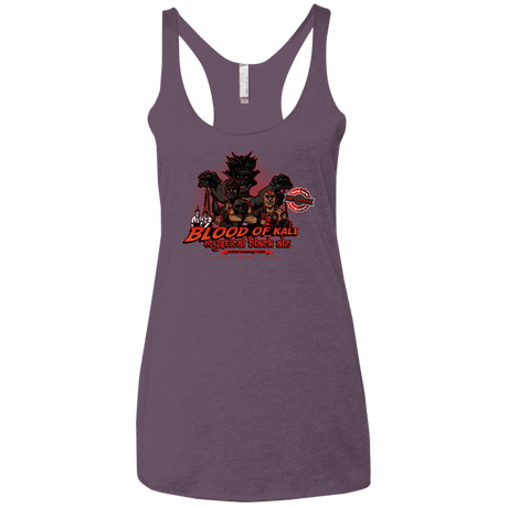 T-Shirts Vintage Purple / X-Small Blood Of Kali Women's Triblend Racerback Tank