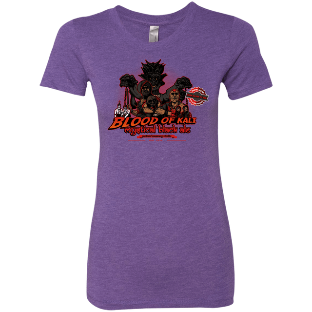 T-Shirts Purple Rush / S Blood Of Kali Women's Triblend T-Shirt
