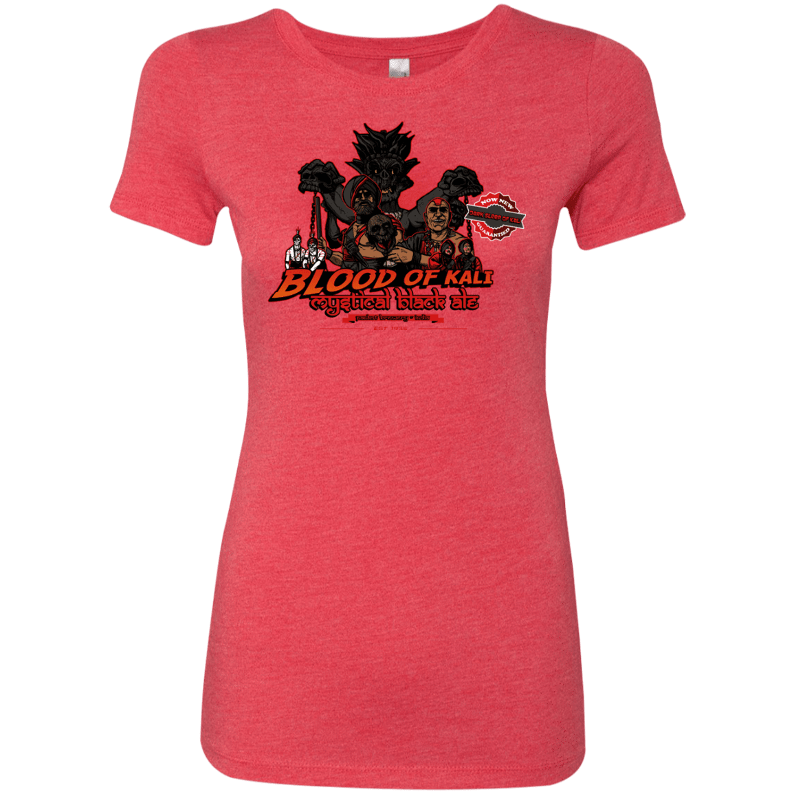 T-Shirts Vintage Red / S Blood Of Kali Women's Triblend T-Shirt