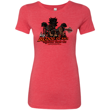 T-Shirts Vintage Red / S Blood Of Kali Women's Triblend T-Shirt