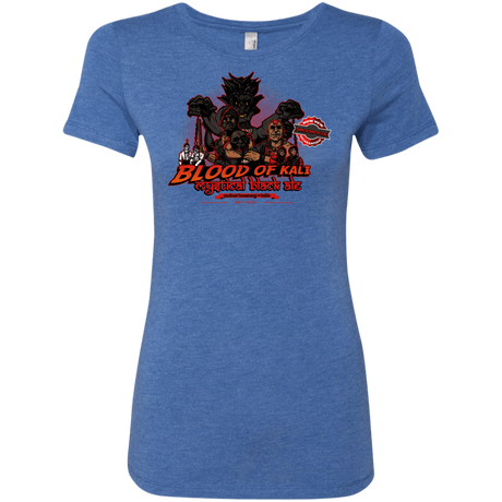 T-Shirts Vintage Royal / S Blood Of Kali Women's Triblend T-Shirt