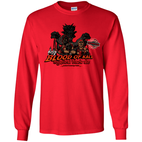 T-Shirts Red / YS Blood Of Kali Youth Long Sleeve T-Shirt