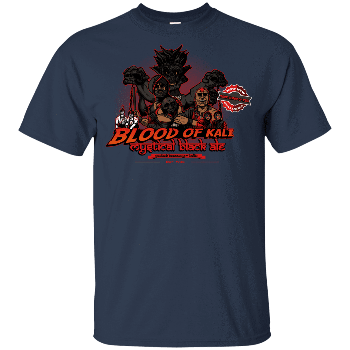 T-Shirts Navy / YXS Blood Of Kali Youth T-Shirt