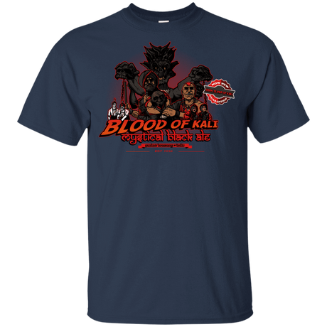 T-Shirts Navy / YXS Blood Of Kali Youth T-Shirt