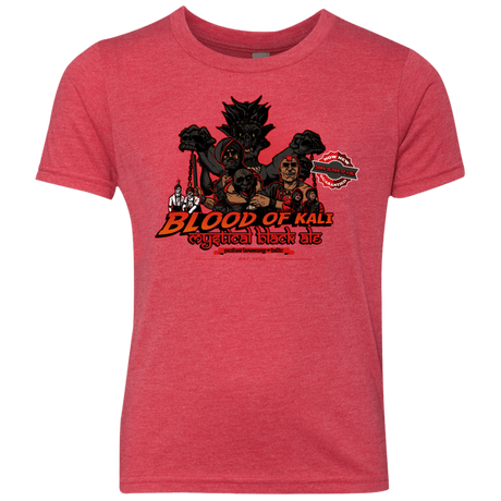 T-Shirts Vintage Red / YXS Blood Of Kali Youth Triblend T-Shirt