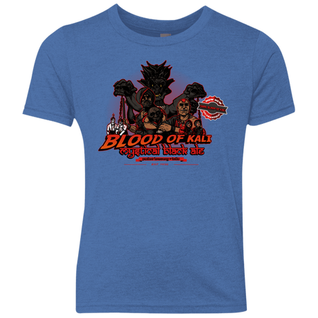 T-Shirts Vintage Royal / YXS Blood Of Kali Youth Triblend T-Shirt
