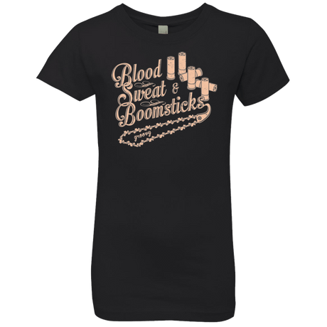 T-Shirts Black / YXS Blood Sweat & Boomsticks Girls Premium T-Shirt