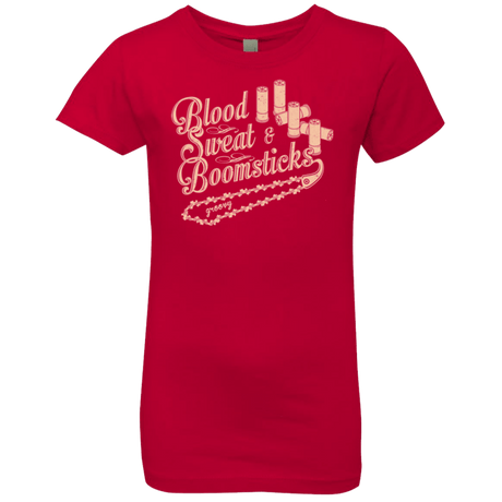 T-Shirts Red / YXS Blood Sweat & Boomsticks Girls Premium T-Shirt