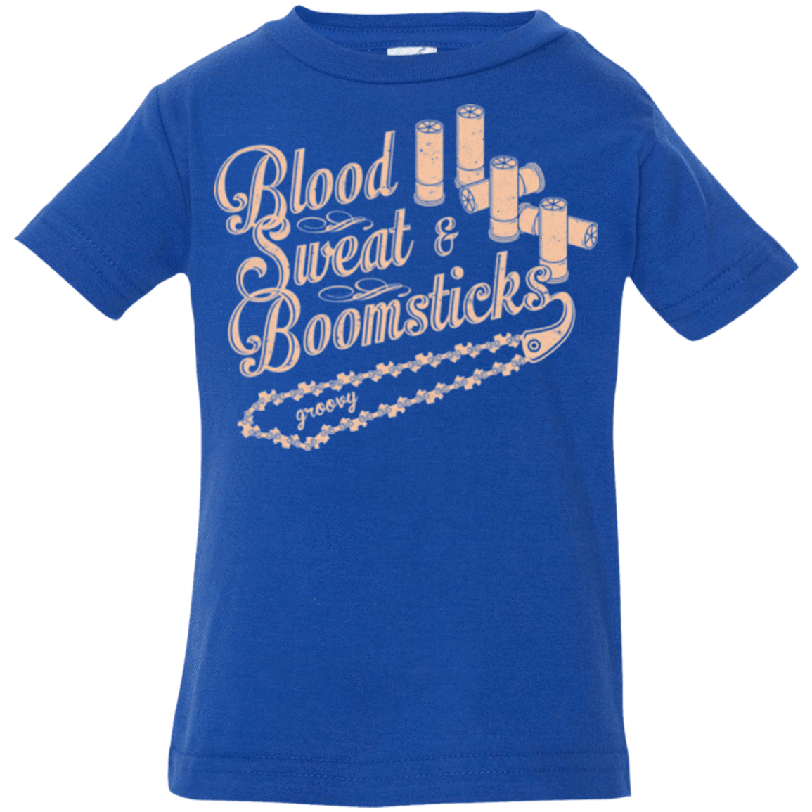 T-Shirts Royal / 6 Months Blood Sweat & Boomsticks Infant Premium T-Shirt