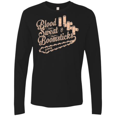 T-Shirts Black / Small Blood Sweat & Boomsticks Men's Premium Long Sleeve