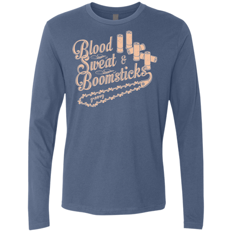T-Shirts Indigo / Small Blood Sweat & Boomsticks Men's Premium Long Sleeve
