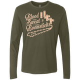 T-Shirts Military Green / Small Blood Sweat & Boomsticks Men's Premium Long Sleeve