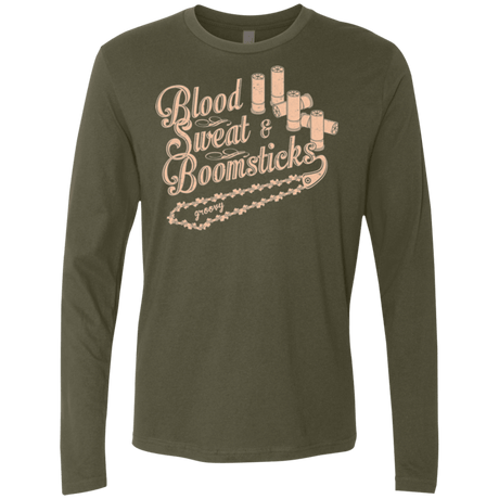 T-Shirts Military Green / Small Blood Sweat & Boomsticks Men's Premium Long Sleeve
