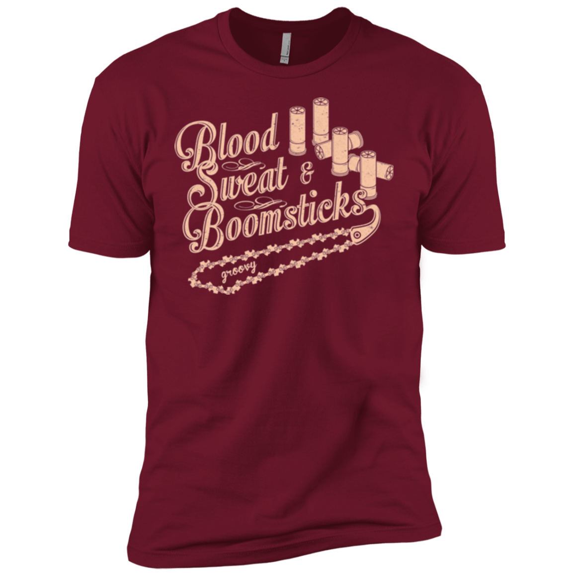 T-Shirts Cardinal / X-Small Blood Sweat & Boomsticks Men's Premium T-Shirt