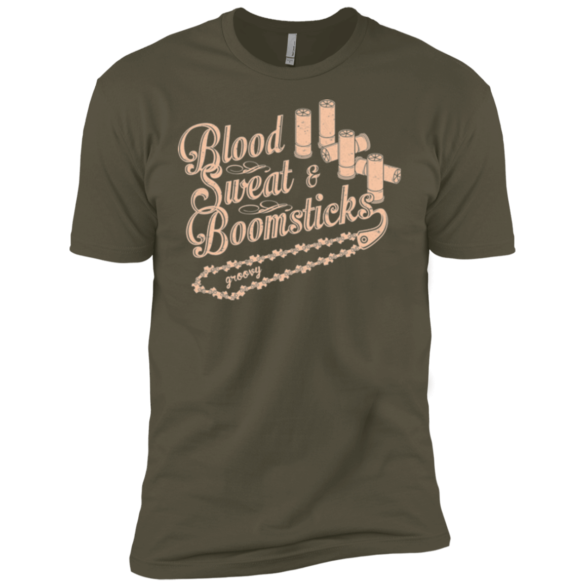 T-Shirts Military Green / X-Small Blood Sweat & Boomsticks Men's Premium T-Shirt