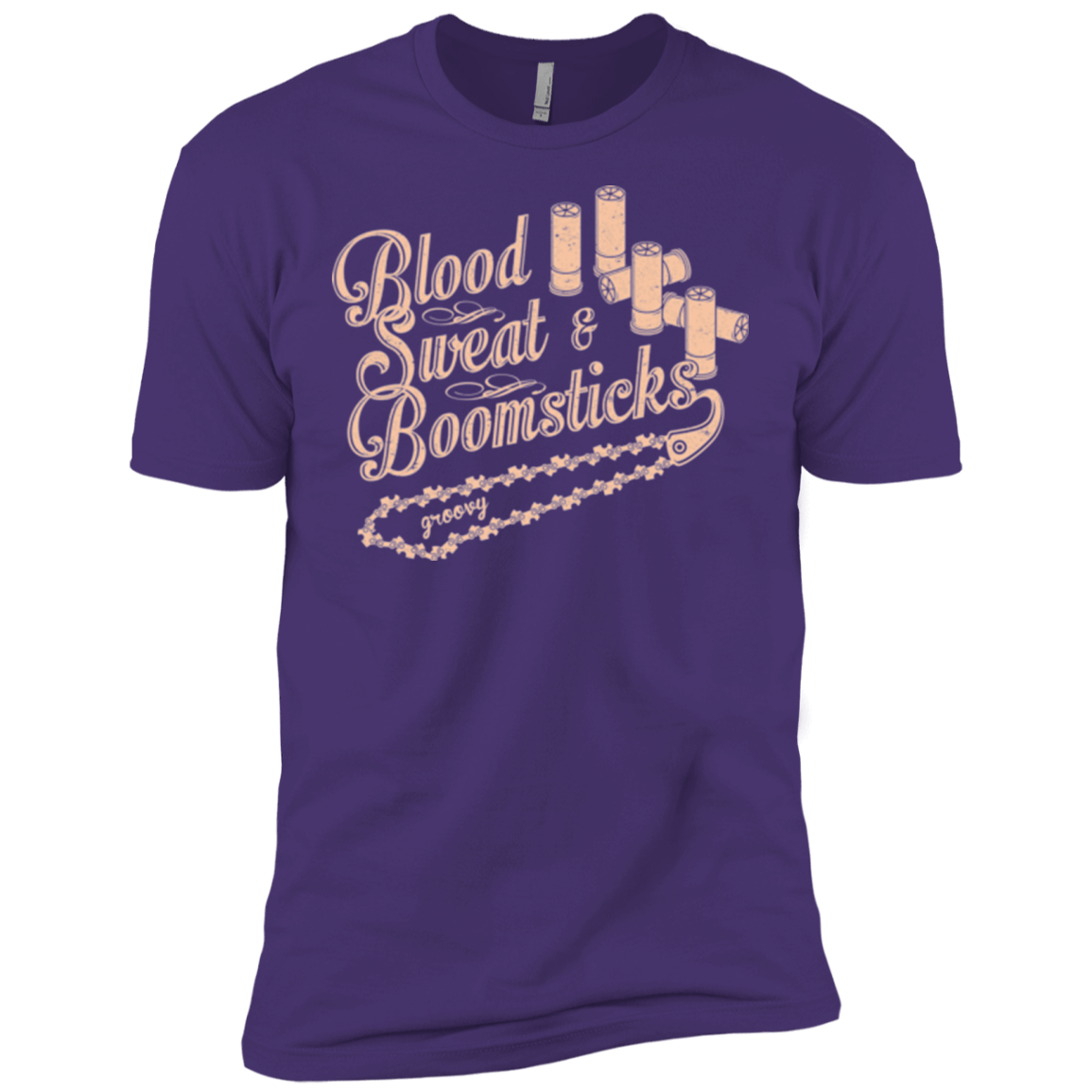 T-Shirts Purple / X-Small Blood Sweat & Boomsticks Men's Premium T-Shirt