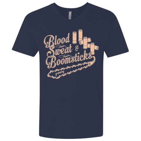 T-Shirts Midnight Navy / X-Small Blood Sweat & Boomsticks Men's Premium V-Neck
