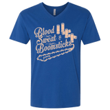 T-Shirts Royal / X-Small Blood Sweat & Boomsticks Men's Premium V-Neck