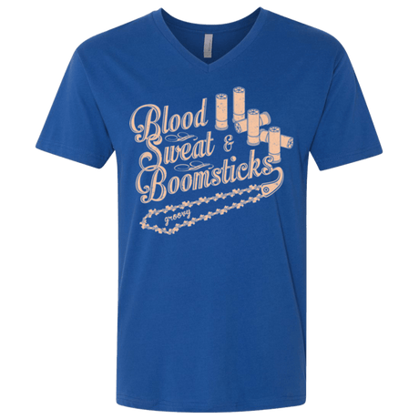 T-Shirts Royal / X-Small Blood Sweat & Boomsticks Men's Premium V-Neck