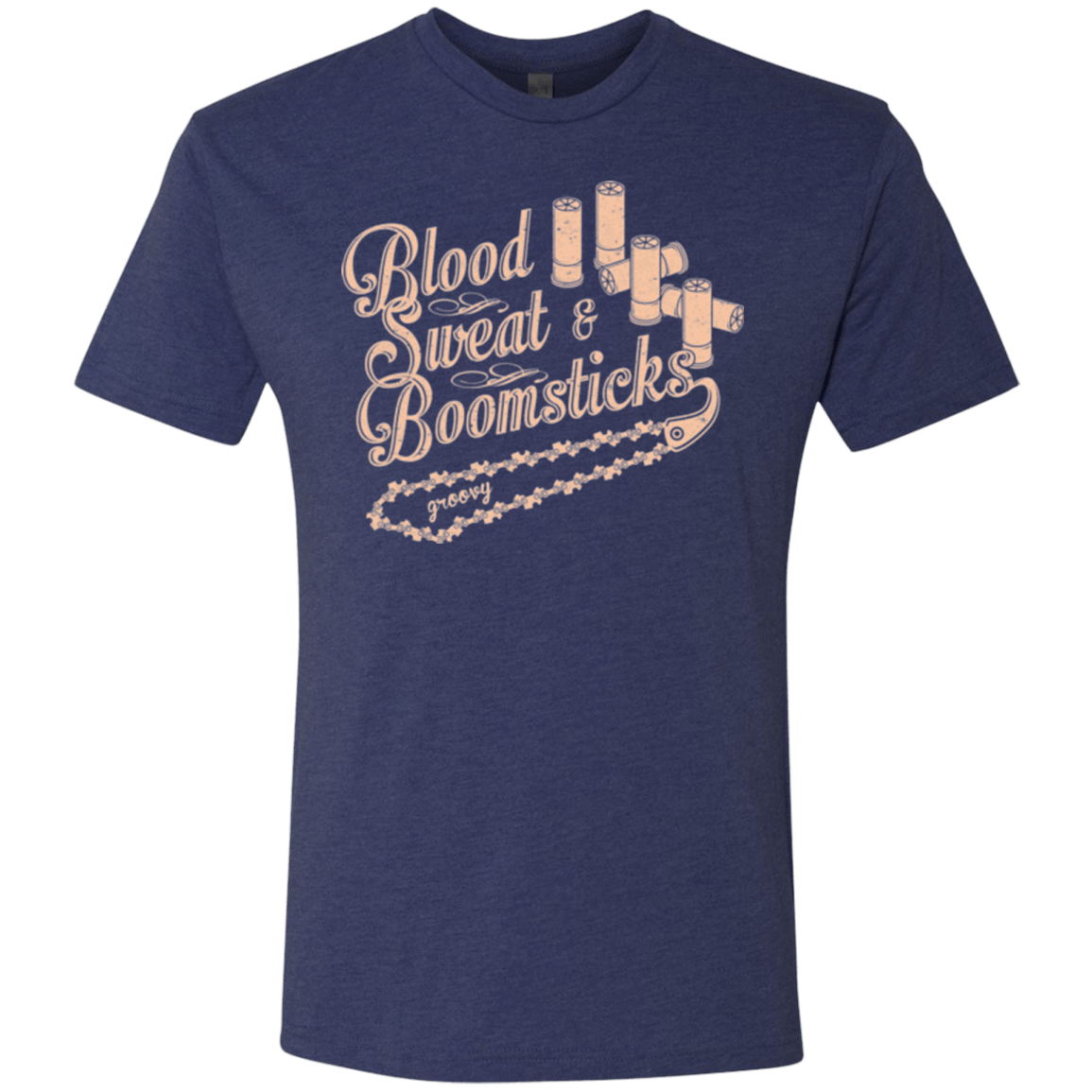 T-Shirts Vintage Navy / Small Blood Sweat & Boomsticks Men's Triblend T-Shirt