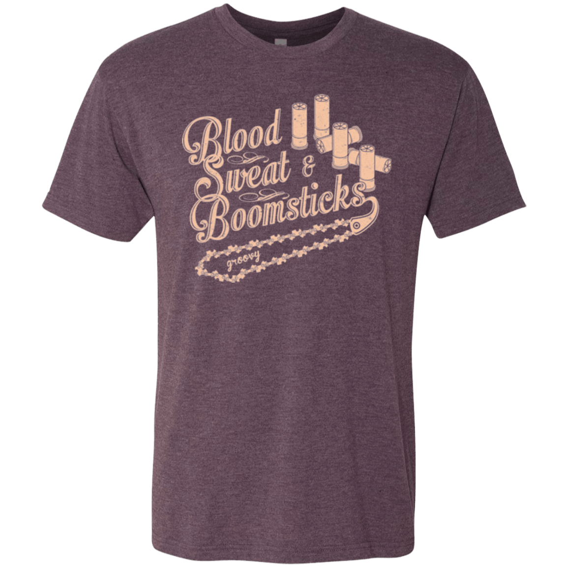T-Shirts Vintage Purple / Small Blood Sweat & Boomsticks Men's Triblend T-Shirt