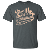T-Shirts Dark Heather / Small Blood Sweat & Boomsticks T-Shirt