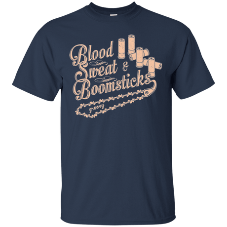T-Shirts Navy / Small Blood Sweat & Boomsticks T-Shirt