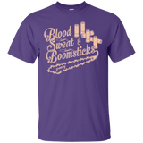 T-Shirts Purple / Small Blood Sweat & Boomsticks T-Shirt