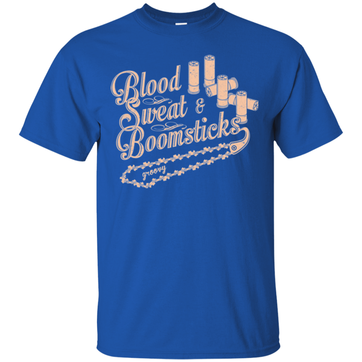 T-Shirts Royal / Small Blood Sweat & Boomsticks T-Shirt