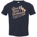 T-Shirts Navy / 2T Blood Sweat & Boomsticks Toddler Premium T-Shirt