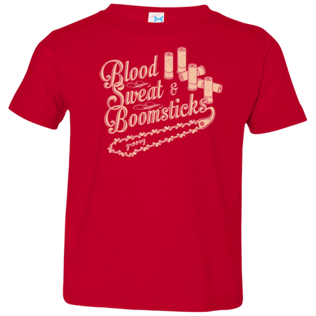 T-Shirts Red / 2T Blood Sweat & Boomsticks Toddler Premium T-Shirt