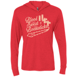 T-Shirts Vintage Red / X-Small Blood Sweat & Boomsticks Triblend Long Sleeve Hoodie Tee