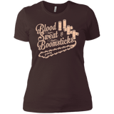 T-Shirts Dark Chocolate / X-Small Blood Sweat & Boomsticks Women's Premium T-Shirt
