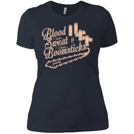 T-Shirts Indigo / X-Small Blood Sweat & Boomsticks Women's Premium T-Shirt