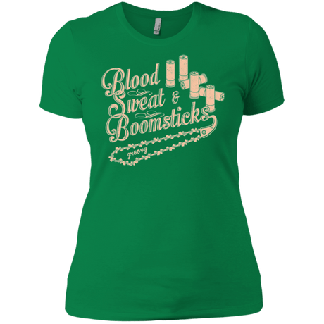 T-Shirts Kelly Green / X-Small Blood Sweat & Boomsticks Women's Premium T-Shirt