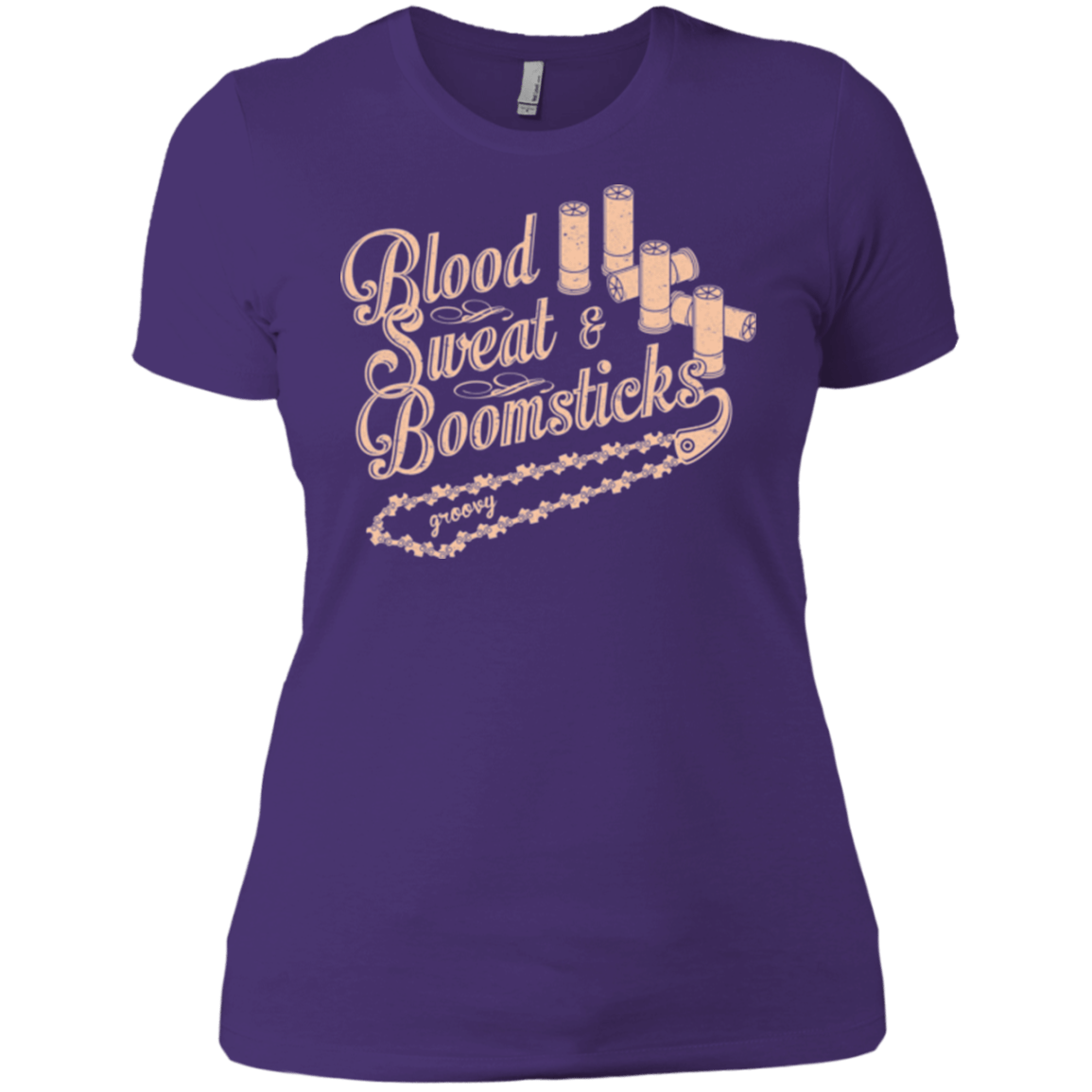 T-Shirts Purple / X-Small Blood Sweat & Boomsticks Women's Premium T-Shirt