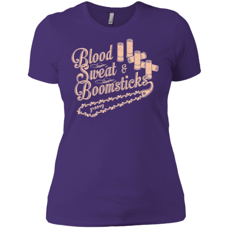 T-Shirts Purple / X-Small Blood Sweat & Boomsticks Women's Premium T-Shirt