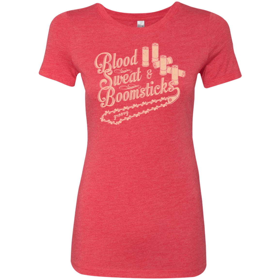 T-Shirts Vintage Red / Small Blood Sweat & Boomsticks Women's Triblend T-Shirt