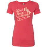 T-Shirts Vintage Red / Small Blood Sweat & Boomsticks Women's Triblend T-Shirt