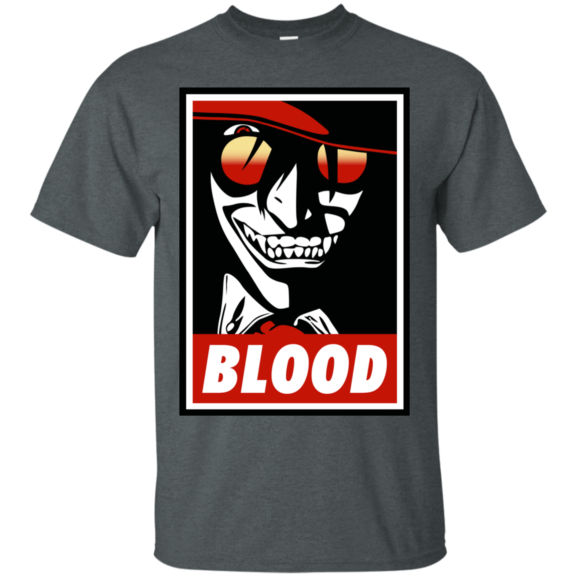 T-Shirts Dark Heather / Small Blood T-Shirt