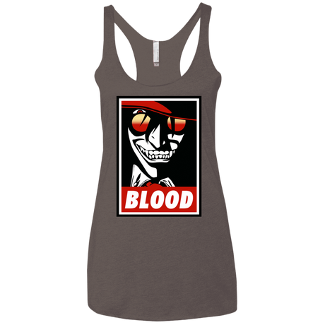 T-Shirts Macchiato / X-Small Blood Women's Triblend Racerback Tank