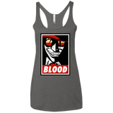 T-Shirts Premium Heather / X-Small Blood Women's Triblend Racerback Tank