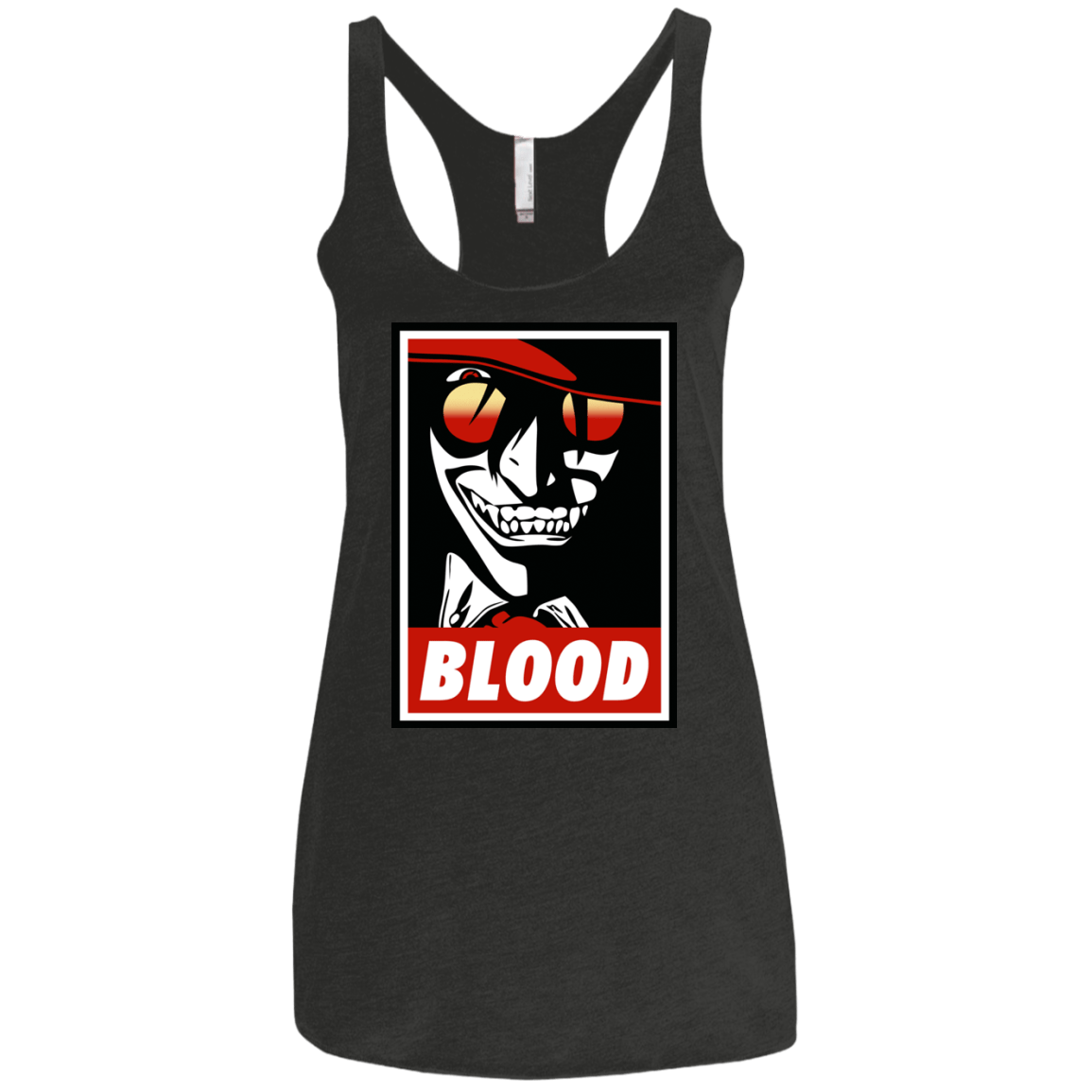 T-Shirts Vintage Black / X-Small Blood Women's Triblend Racerback Tank