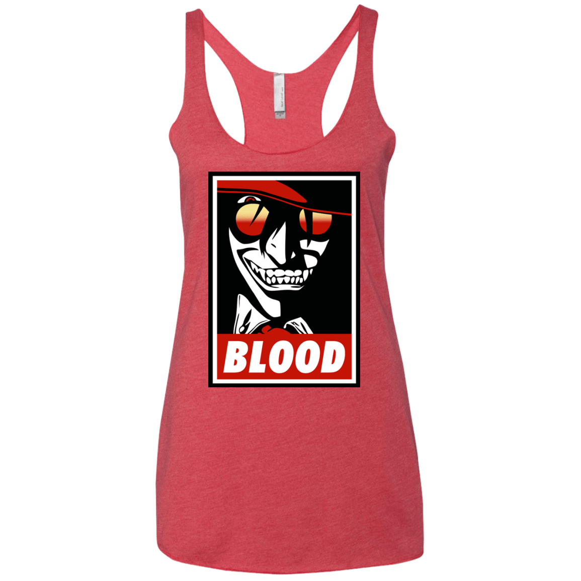 T-Shirts Vintage Red / X-Small Blood Women's Triblend Racerback Tank