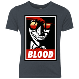 T-Shirts Vintage Navy / YXS Blood Youth Triblend T-Shirt