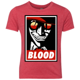 T-Shirts Vintage Red / YXS Blood Youth Triblend T-Shirt