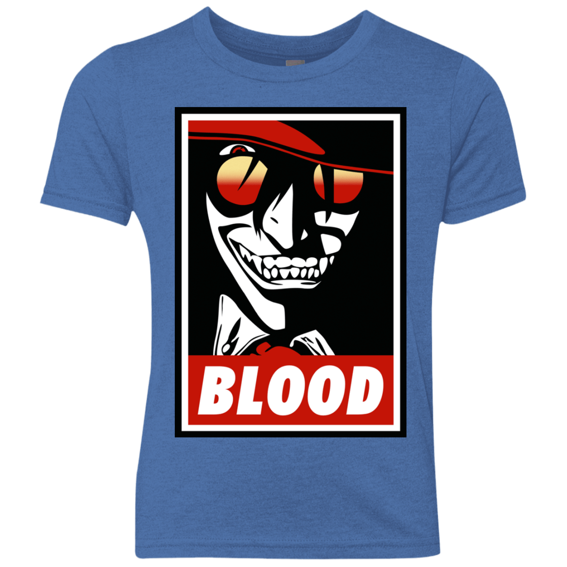 T-Shirts Vintage Royal / YXS Blood Youth Triblend T-Shirt