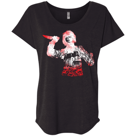 T-Shirts Vintage Black / X-Small Bloodbath Triblend Dolman Sleeve