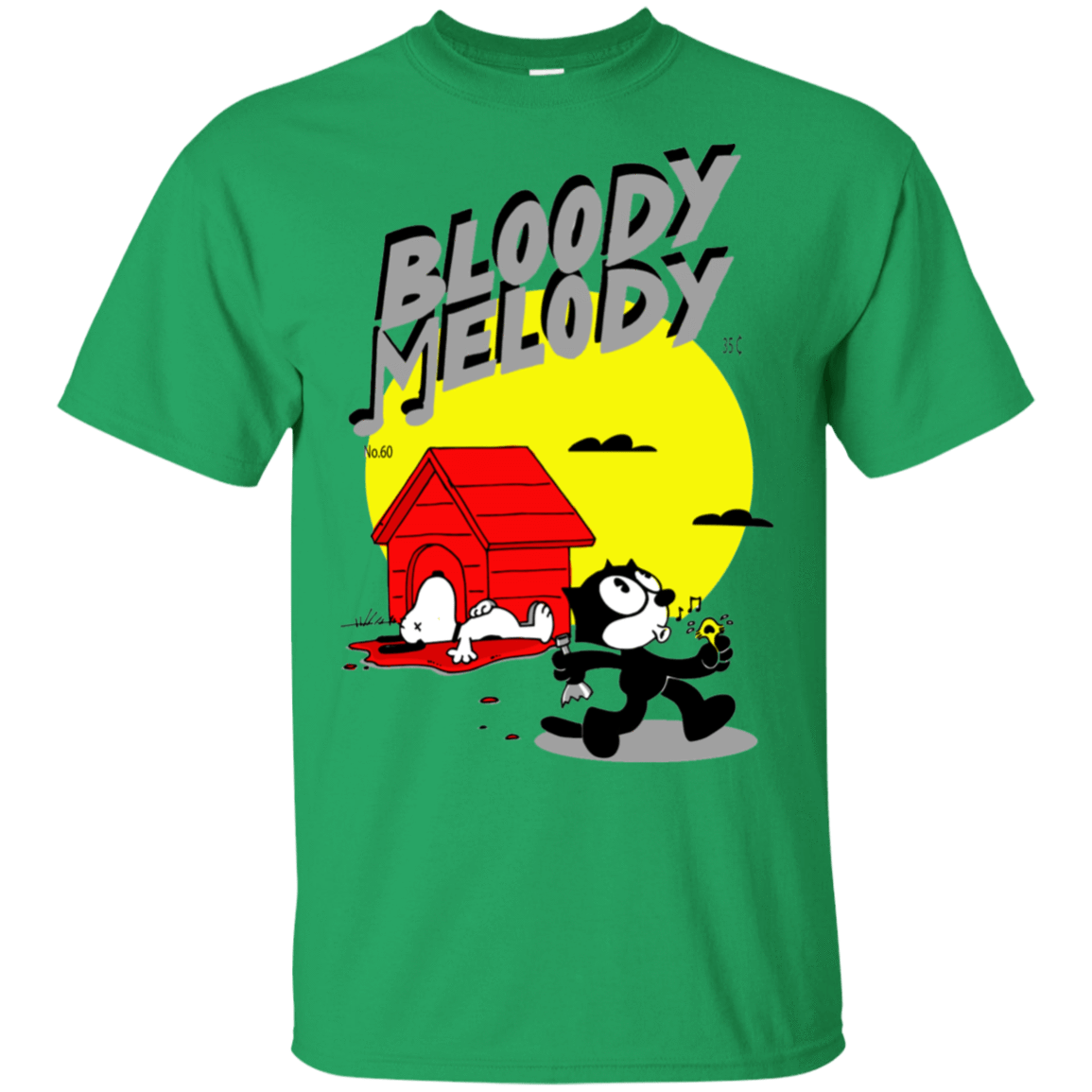 T-Shirts Irish Green / S Bloody Melody T-Shirt